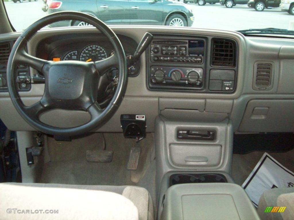 2000 Silverado 1500 LS Extended Cab 4x4 - Indigo Blue Metallic / Medium Gray photo #9