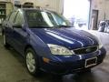 2006 Sonic Blue Metallic Ford Focus ZX4 SE Sedan  photo #16