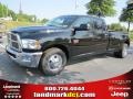 Brilliant Black Crystal Pearl 2011 Dodge Ram 3500 HD Big Horn Crew Cab Dually