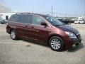 2007 Dark Cherry Pearl Honda Odyssey Touring  photo #6