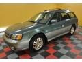 2001 Wintergreen Metallic Subaru Outback Limited Wagon  photo #3