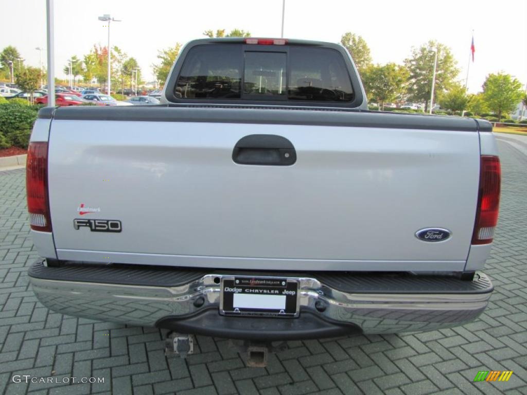 2002 F150 FX4 SuperCab 4x4 - Silver Metallic / Medium Graphite photo #4