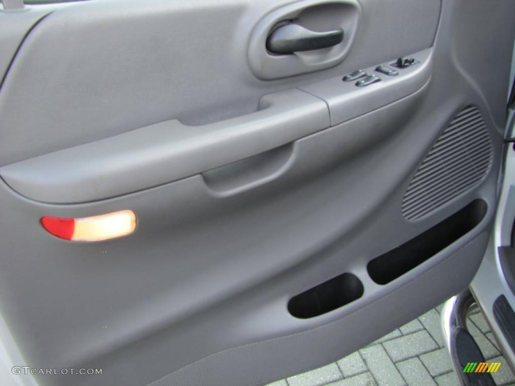 2002 F150 FX4 SuperCab 4x4 - Silver Metallic / Medium Graphite photo #12