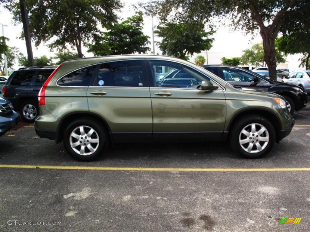 2007 CR-V EX-L - Borrego Beige Metallic / Ivory photo #2