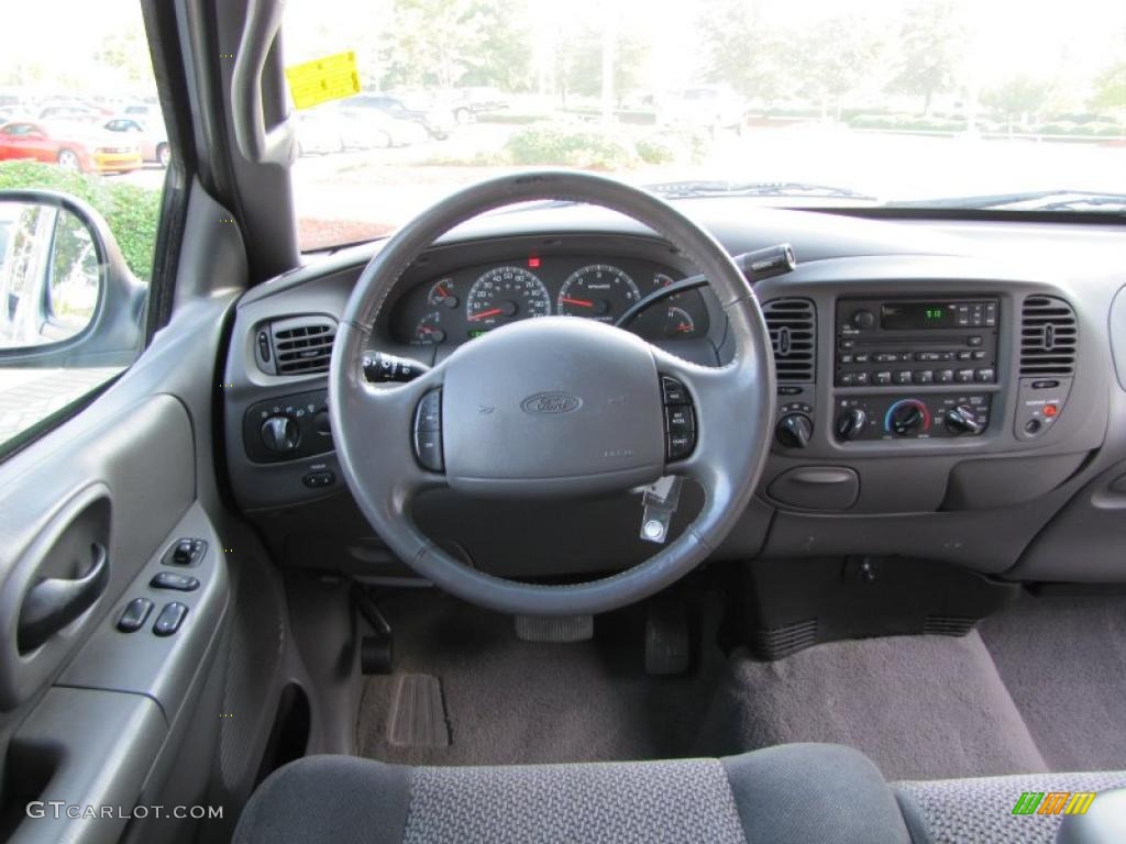2002 F150 FX4 SuperCab 4x4 - Silver Metallic / Medium Graphite photo #22