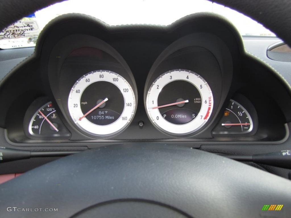 2009 Mercedes-Benz SL 550 Silver Arrow Edition Roadster Gauges Photo #36989753