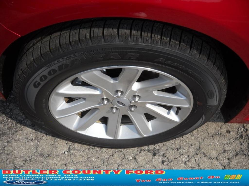 2010 Flex SEL AWD - Red Candy Metallic / Charcoal Black photo #16