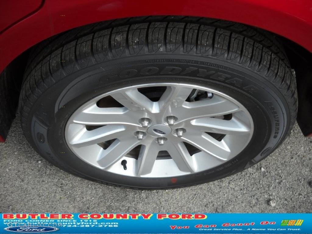 2010 Flex SEL AWD - Red Candy Metallic / Charcoal Black photo #19