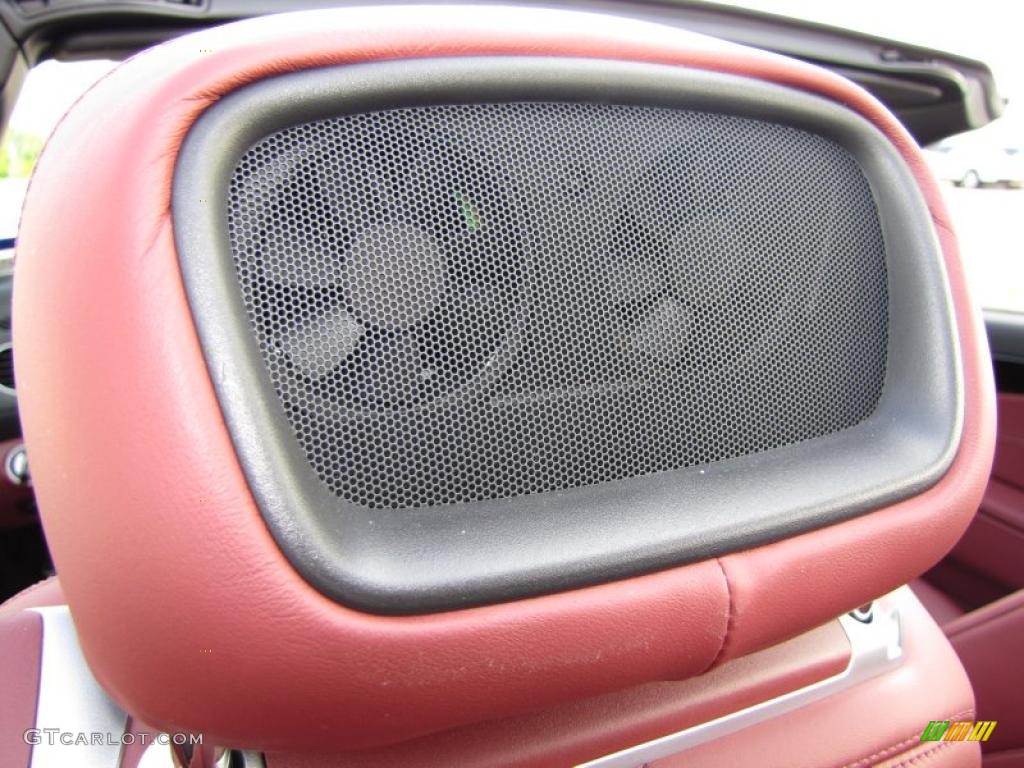 Red Interior 2009 Mercedes-Benz SL 550 Silver Arrow Edition Roadster Photo #36989869