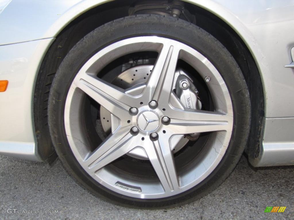 2009 Mercedes-Benz SL 550 Silver Arrow Edition Roadster Wheel Photo #36989933