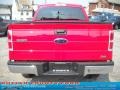 2010 Vermillion Red Ford F150 XLT SuperCab 4x4  photo #4