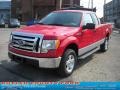 2010 Vermillion Red Ford F150 XLT SuperCab 4x4  photo #19