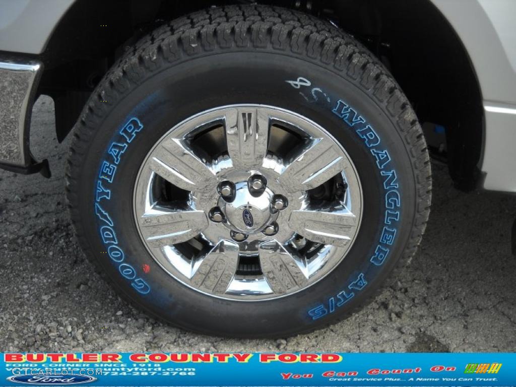 2010 F150 XLT SuperCab 4x4 - Ingot Silver Metallic / Medium Stone photo #18