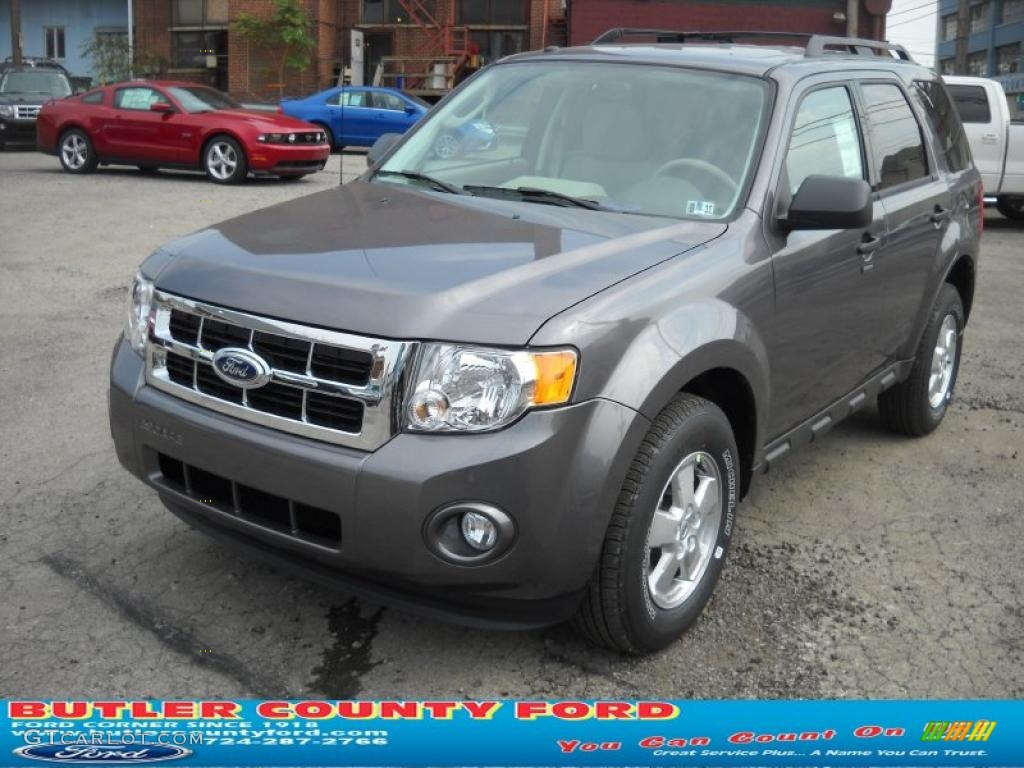 2011 Escape XLT V6 4WD - Sterling Grey Metallic / Stone photo #19