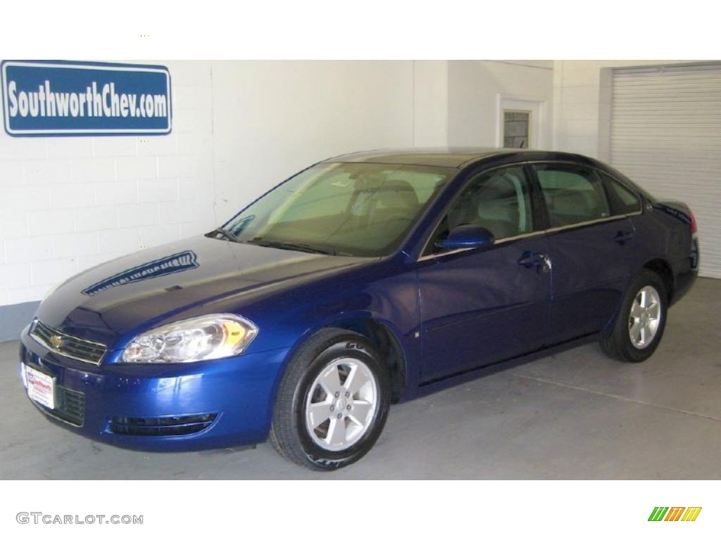 2007 Impala LT - Laser Blue Metallic / Ebony Black photo #1