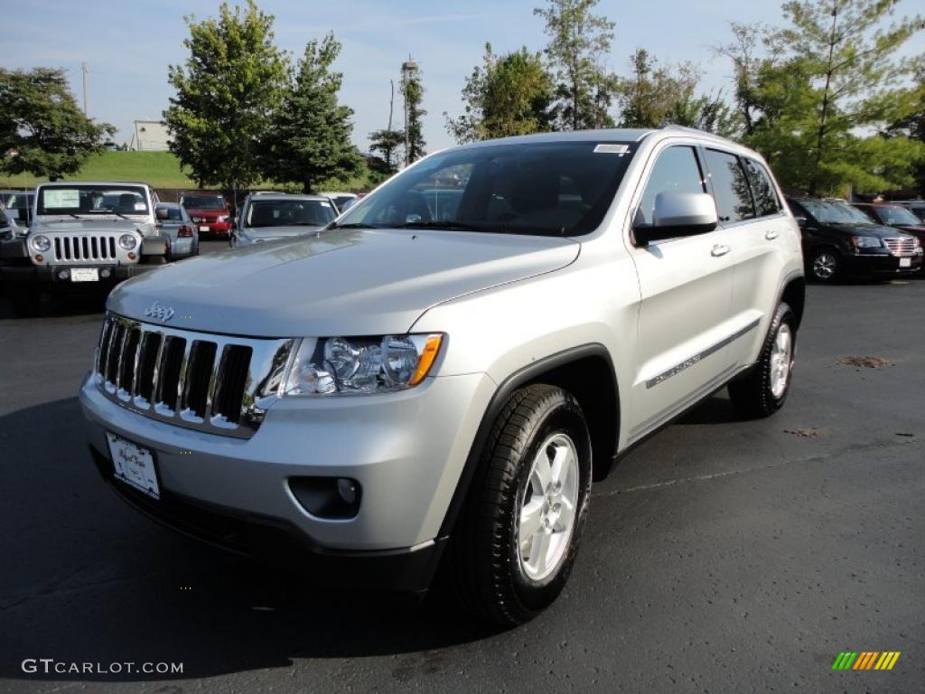 2011 Grand Cherokee Laredo - Bright Silver Metallic / Black photo #1