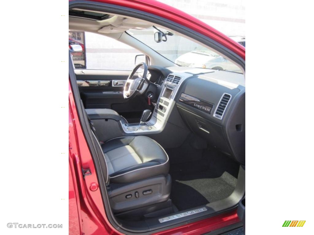 2008 MKX Limited Edition AWD - Vivid Red Metallic / Charcoal Black photo #6