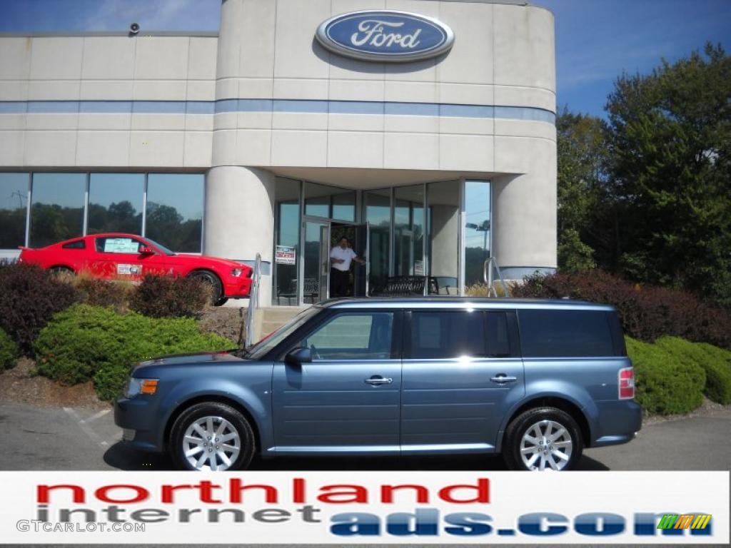 Steel Blue Metallic Ford Flex