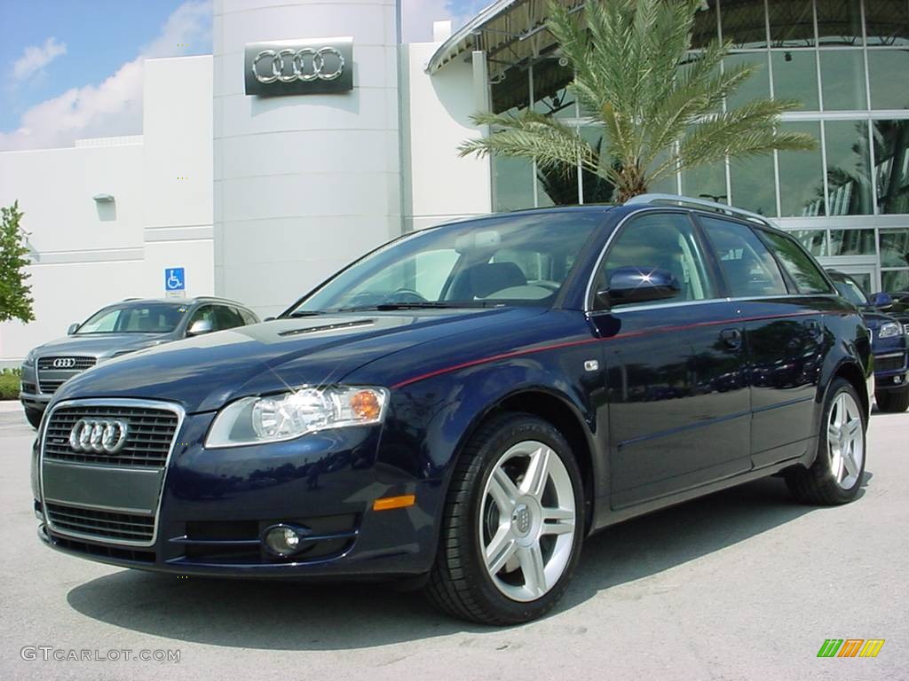 2006 A4 2.0T quattro Avant - Moro Blue Pearl Effect / Platinum photo #1