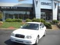 White Pearl 2003 Hyundai Sonata 