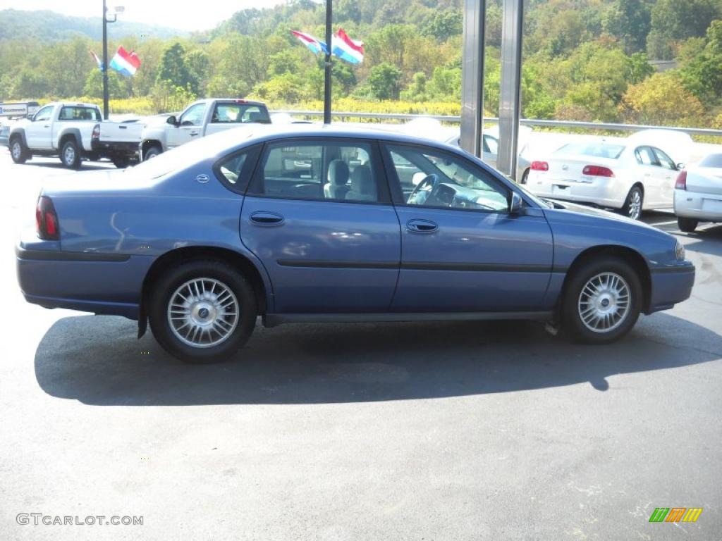 2000 Impala  - Medium Regal Blue Metallic / Medium Gray photo #4