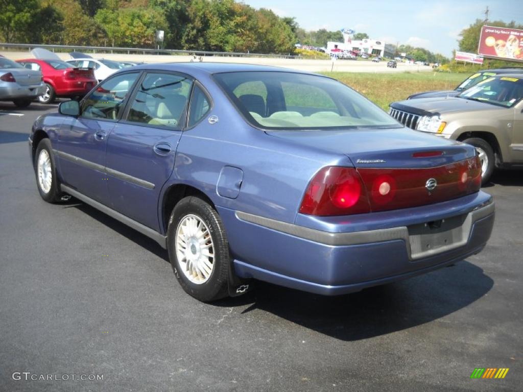 2000 Impala  - Medium Regal Blue Metallic / Medium Gray photo #7