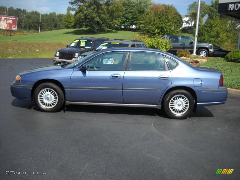 2000 Impala  - Medium Regal Blue Metallic / Medium Gray photo #8