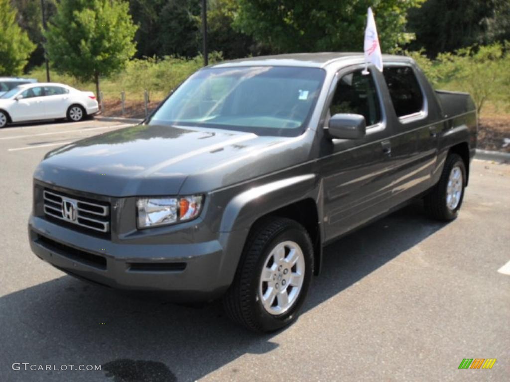 2008 Ridgeline RTS - Nimbus Gray Metallic / Gray photo #1