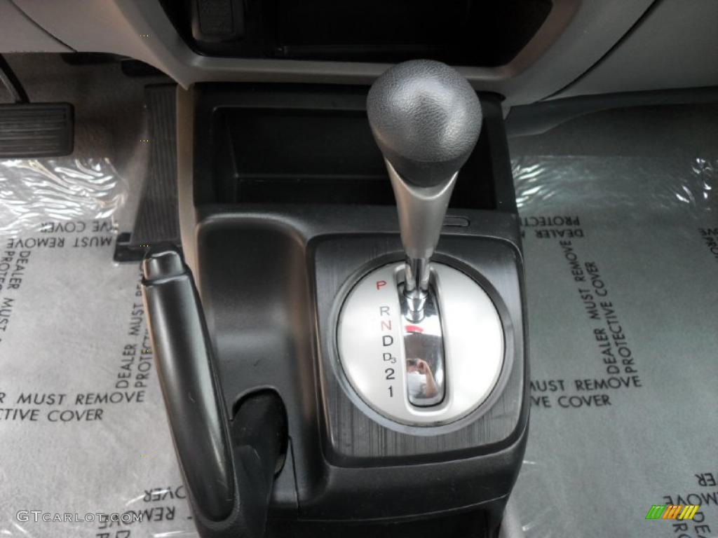 2006 Civic DX Sedan - Taffeta White / Gray photo #11