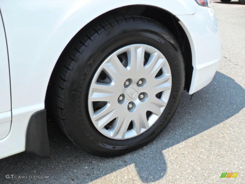 2006 Civic DX Sedan - Taffeta White / Gray photo #22
