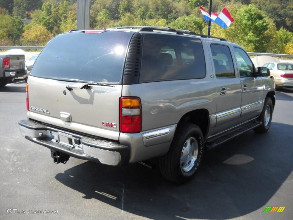 2001 Yukon XL SLE 4x4 - Pewter Metallic / Medium Dark Pewter/Shale photo #5