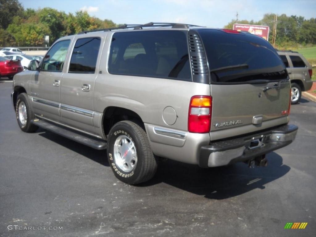 2001 Yukon XL SLE 4x4 - Pewter Metallic / Medium Dark Pewter/Shale photo #7