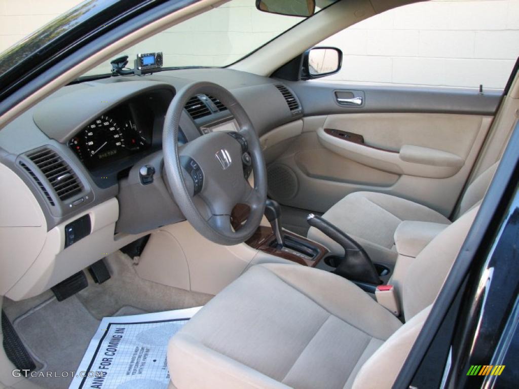 2006 Accord EX Sedan - Nighthawk Black Pearl / Ivory photo #12
