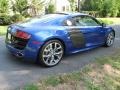 Sepang Blue Pearl Effect 2009 Audi R8 5.2 FSI quattro Exterior