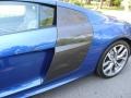 Sepang Blue Pearl Effect 2009 Audi R8 5.2 FSI quattro Exterior
