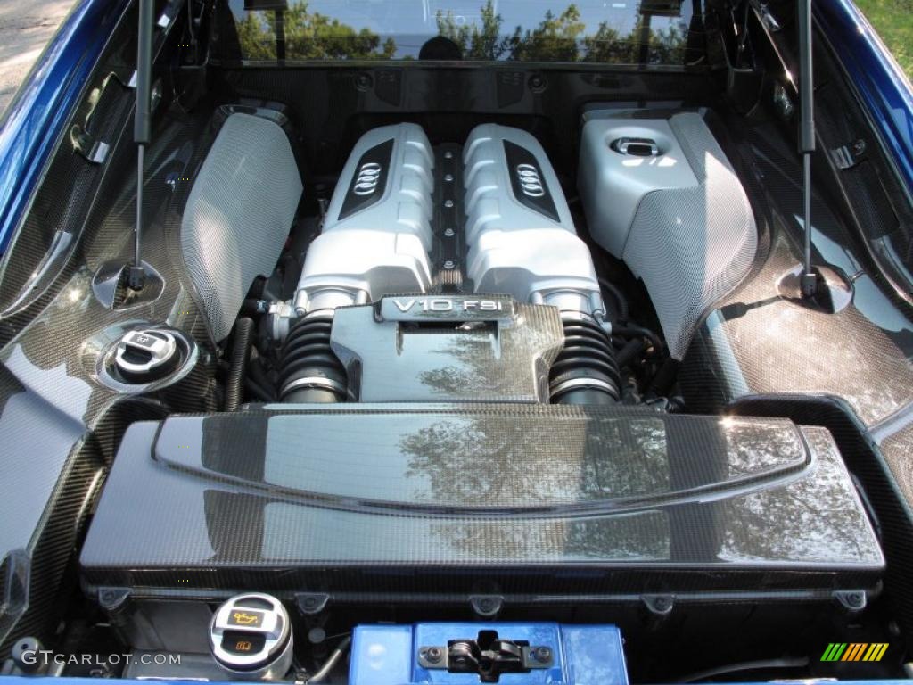 2009 Audi R8 5.2 FSI quattro Engine Photos