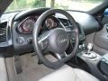 2009 Audi R8 Fine Nappa Limestone Grey Leather Interior Steering Wheel Photo