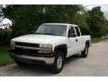 2001 Summit White Chevrolet Silverado 1500 Extended Cab 4x4  photo #1