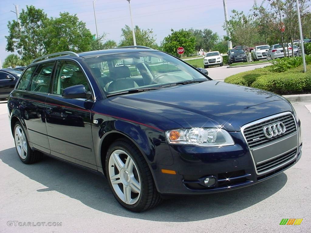 2006 A4 2.0T quattro Avant - Moro Blue Pearl Effect / Platinum photo #8