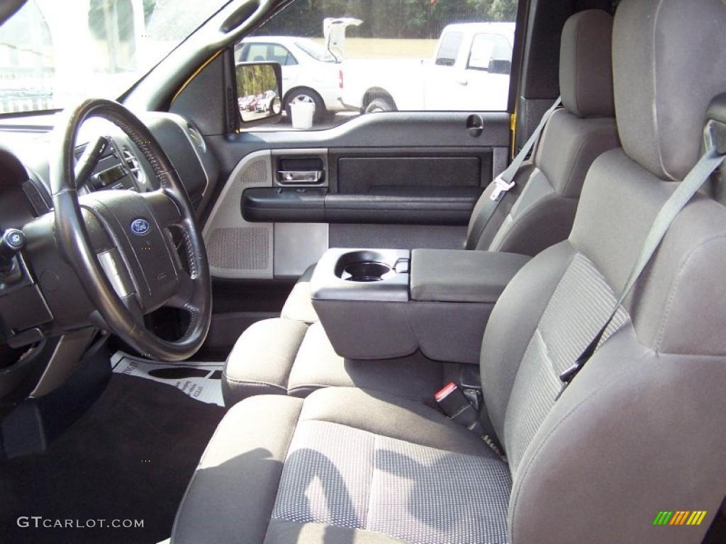 2004 F150 FX4 SuperCab 4x4 - Blazing Yellow / Black/Medium Flint photo #22