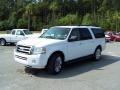 Oxford White 2009 Ford Expedition EL XLT