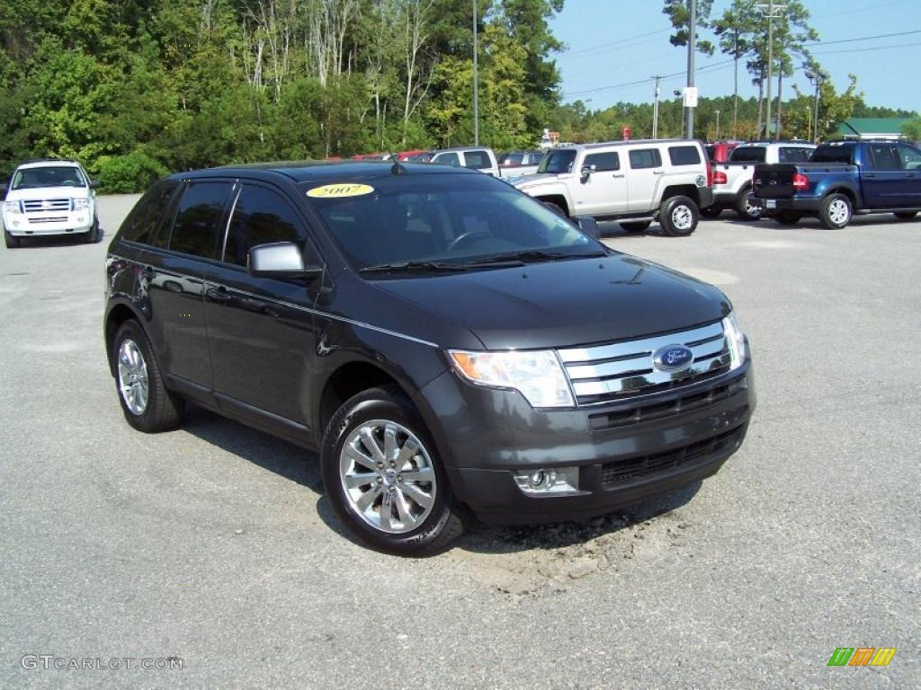 2007 Edge SEL - Carbon Metallic / Charcoal Black photo #3