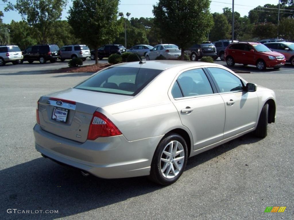 2010 Fusion SEL V6 - Smokestone Metallic / Medium Light Stone photo #5