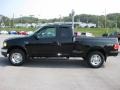 2000 Black Ford F150 XLT Extended Cab 4x4  photo #1