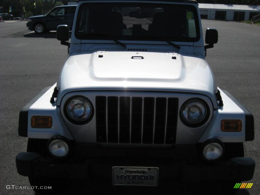 2004 Wrangler Unlimited 4x4 - Bright Silver Metallic / Dark Slate Gray photo #3