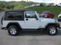 2004 Bright Silver Metallic Jeep Wrangler Unlimited 4x4  photo #5