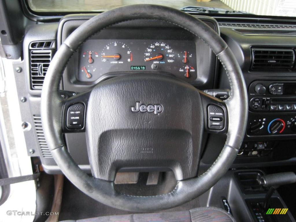 2004 Wrangler Unlimited 4x4 - Bright Silver Metallic / Dark Slate Gray photo #22