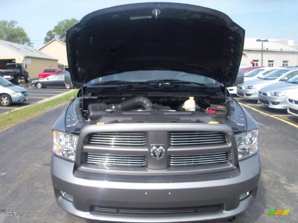 2011 Ram 1500 Sport Crew Cab 4x4 - Mineral Gray Metallic / Dark Slate Gray photo #14