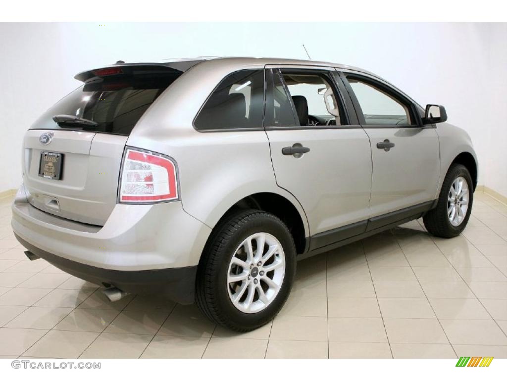 2008 Edge SE - Vapor Silver Metallic / Charcoal photo #8