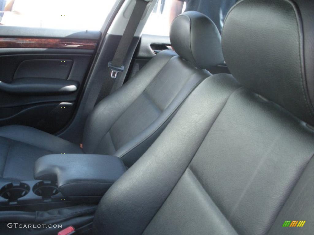 2005 3 Series 325i Sedan - Silver Grey Metallic / Black photo #5